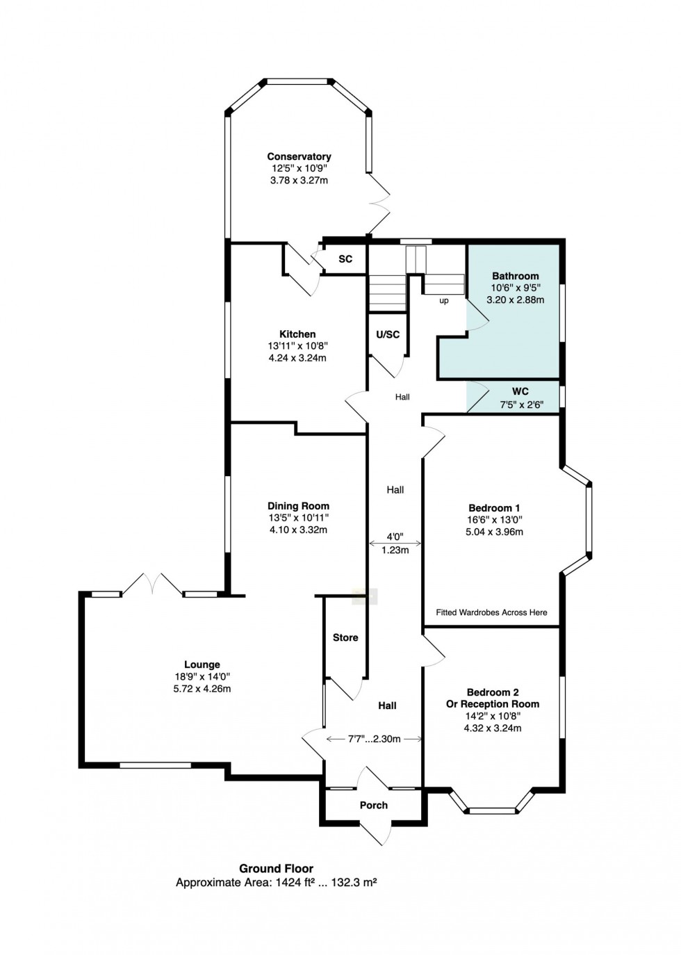 Floorplan for Ladythorn Grove, Bramhall, SK7