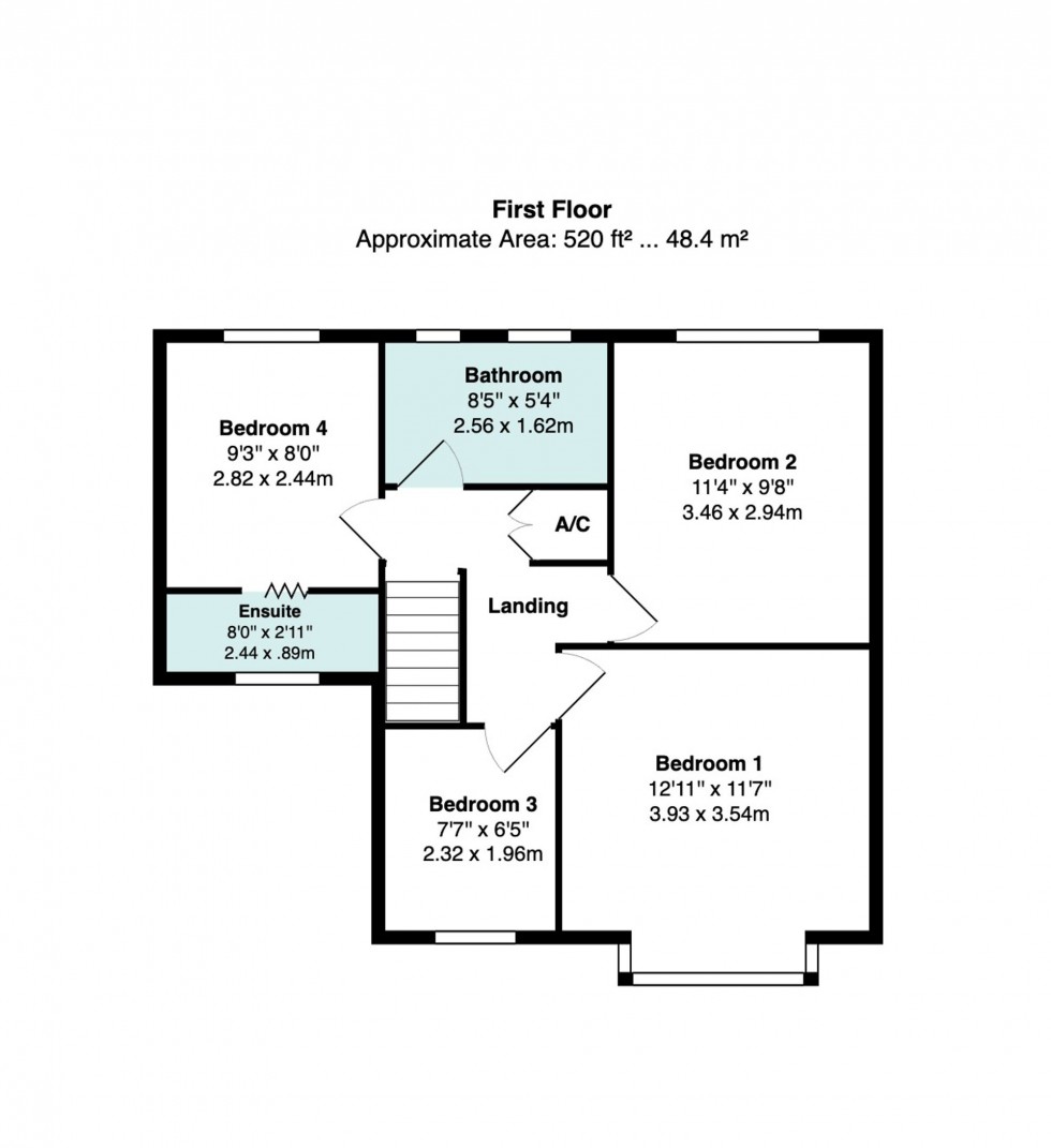 Floorplan for Meadway, Bramhall, SK7
