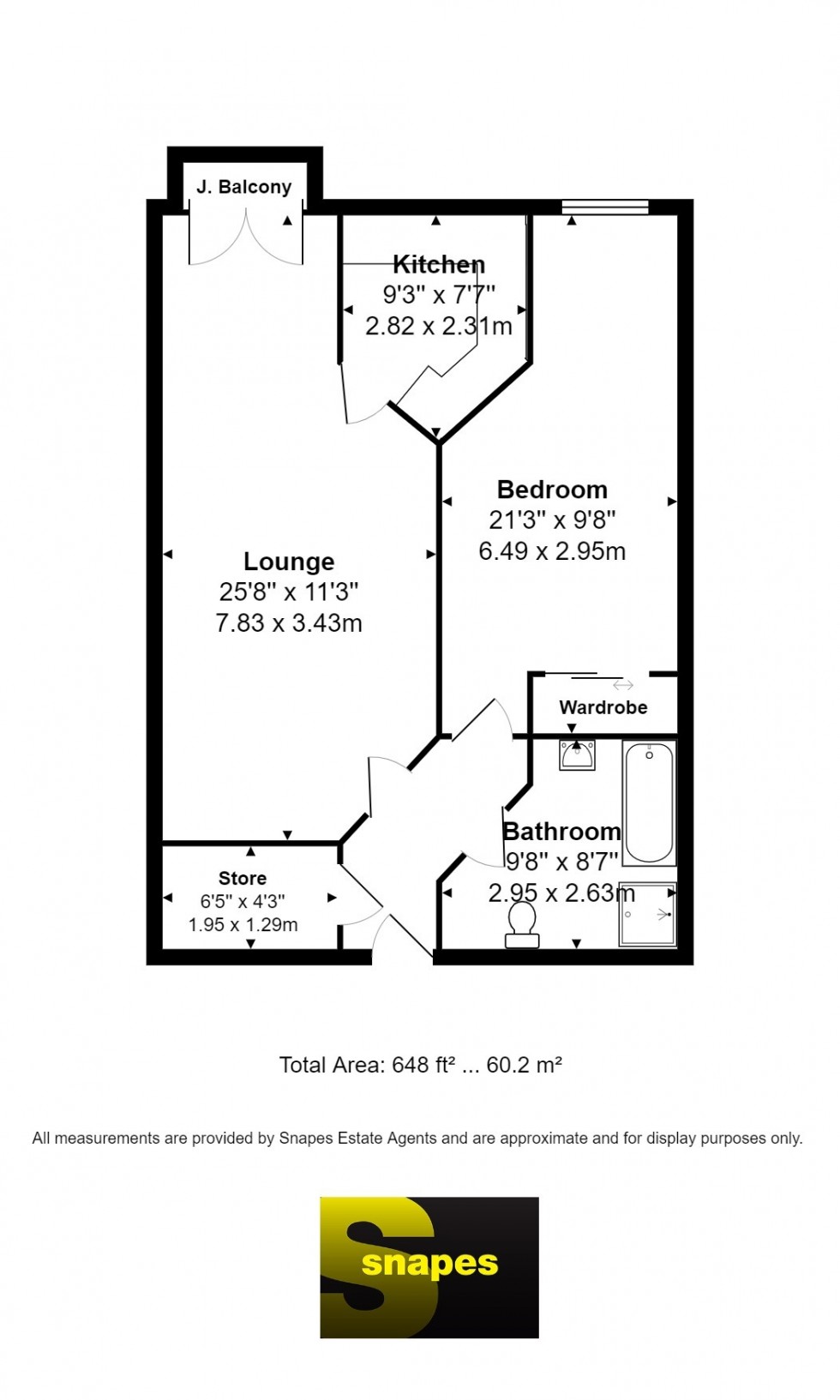 Floorplan for Dutton Court, Station Approach, Cheadle Hulme