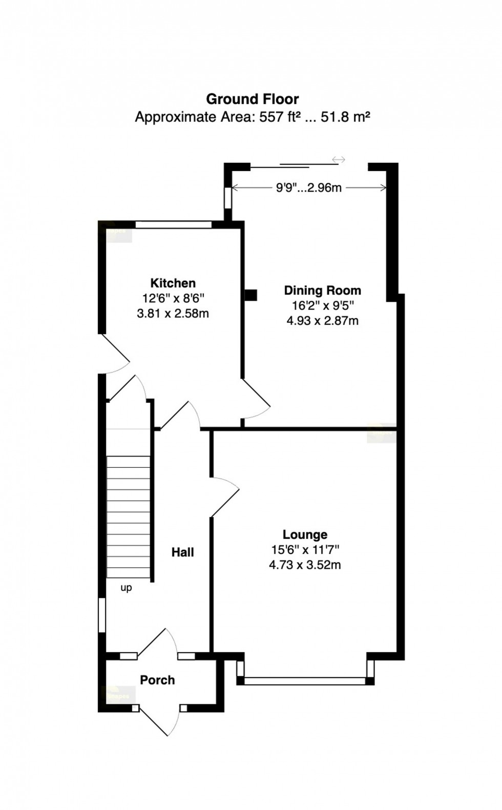 Floorplan for Albany Road, Bramhall, SK7