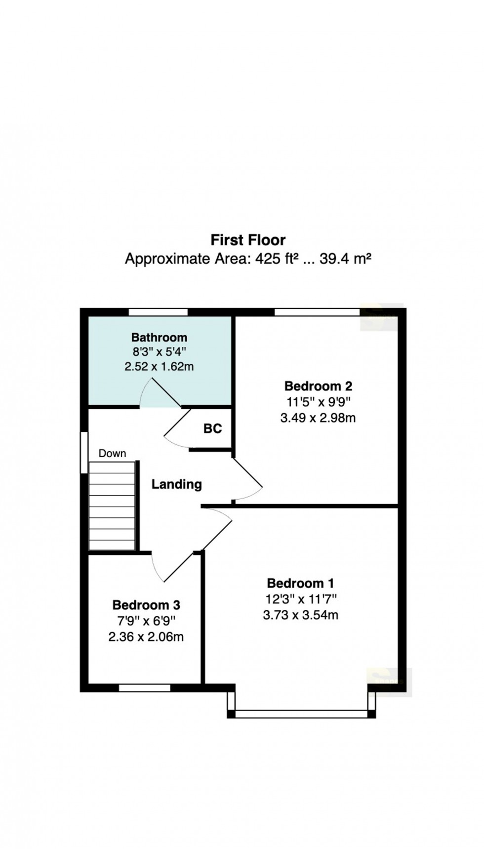Floorplan for Albany Road, Bramhall, SK7