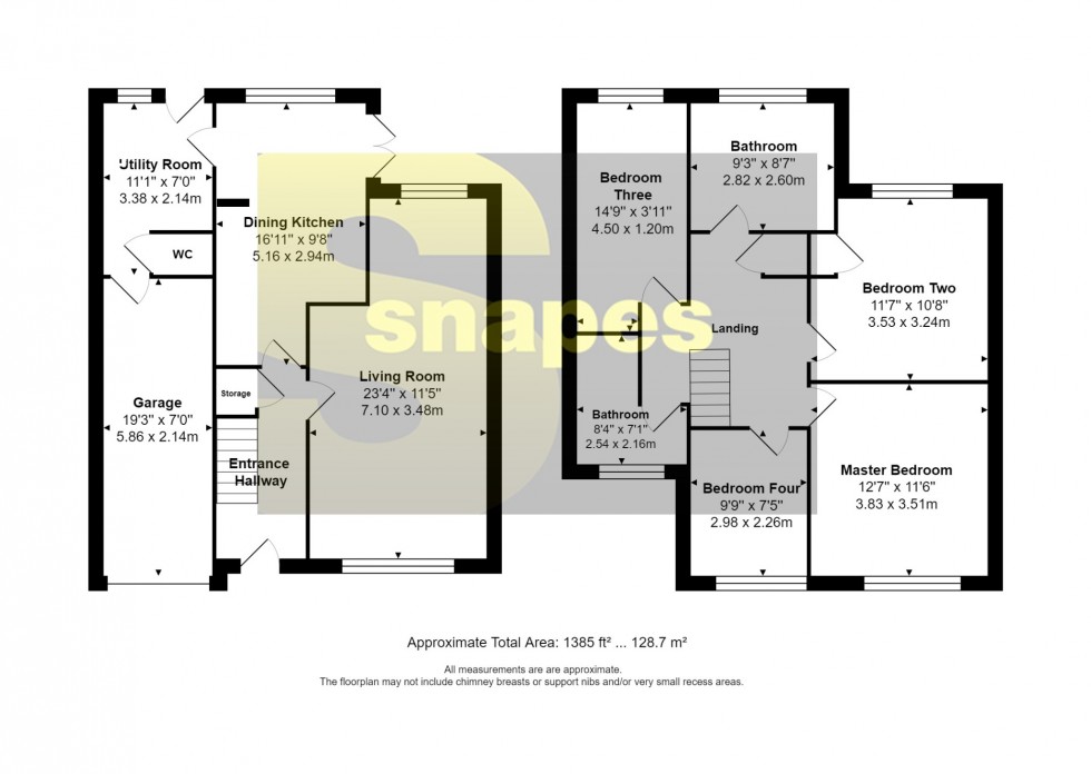 Floorplan for Ledge Ley, Cheadle Hulme, SK8 6SQ