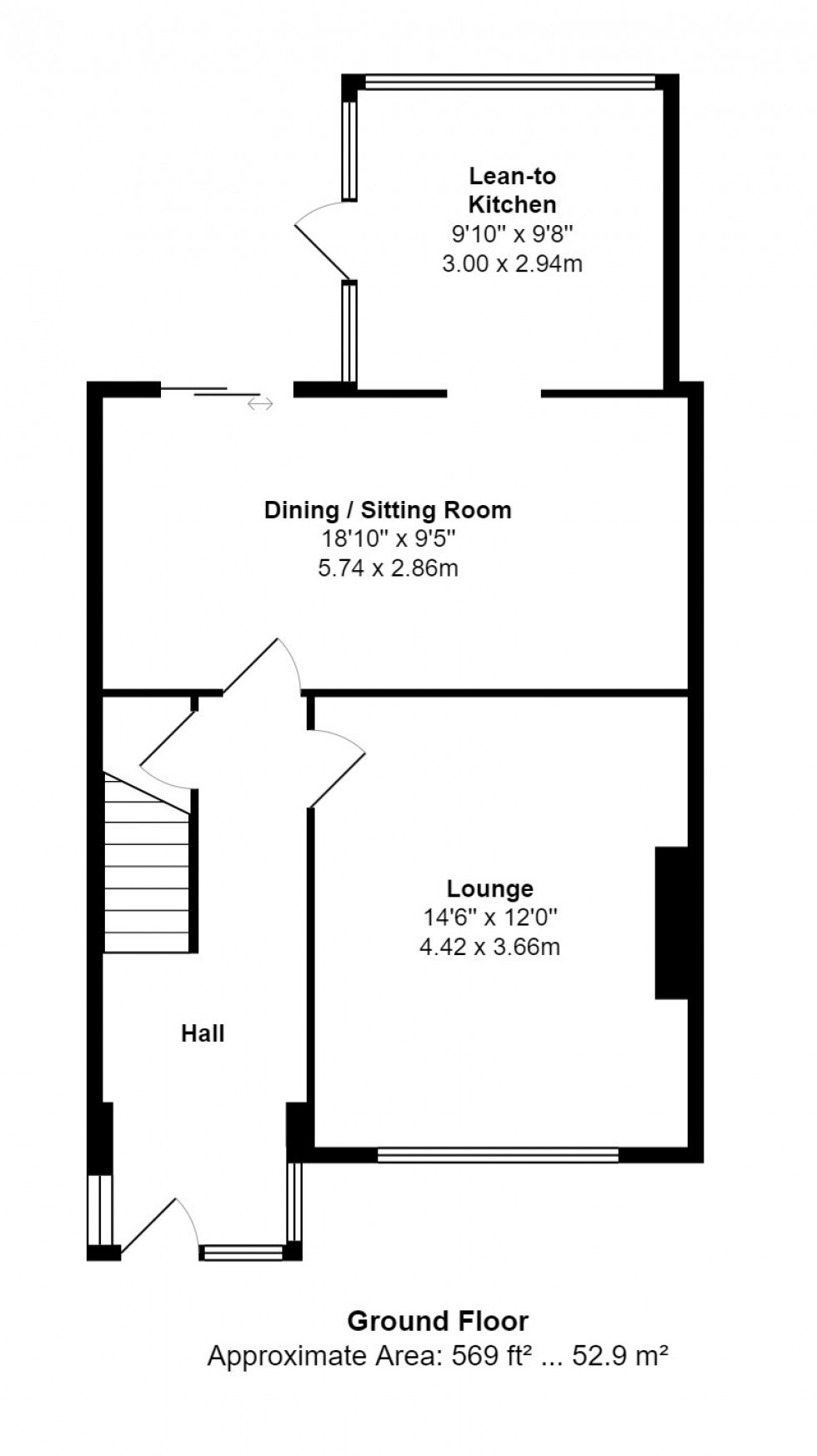 Floorplan for Zurich Gardens, Bramhall SK7 3HZ