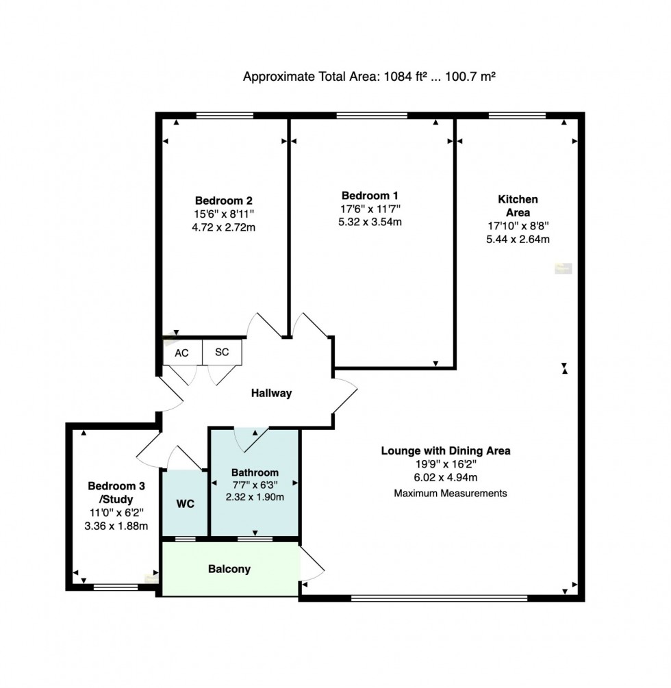 Floorplan for Warren Close, Bramhall, SK7