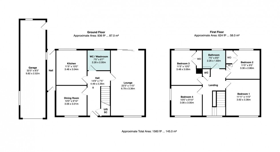 Floorplan for Hardy Drive, Bramhall SK7 2BW
