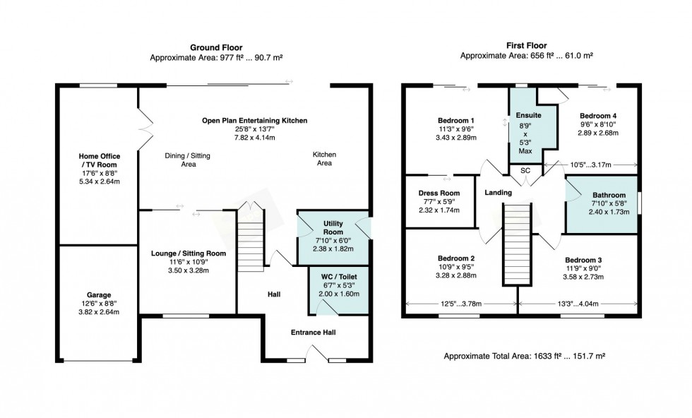 Floorplan for Darwin Grove, Bramhall, SK7