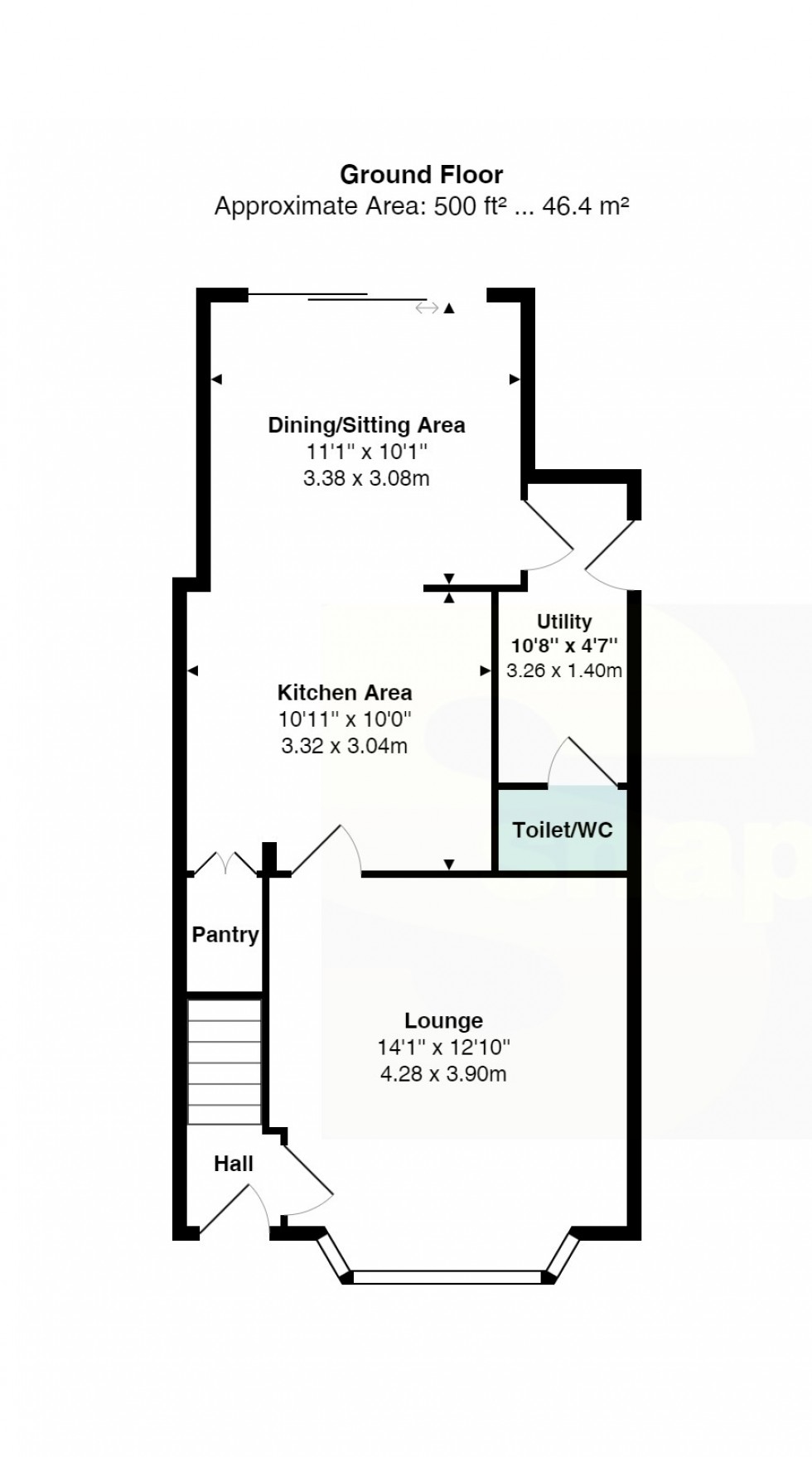 Floorplan for Church Lane, Woodford, Cheshire, SK7 1RQ
