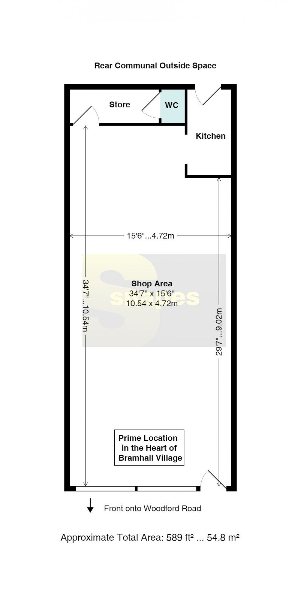 Floorplan for Woodford Road, Bramhall SK7 1JJ
