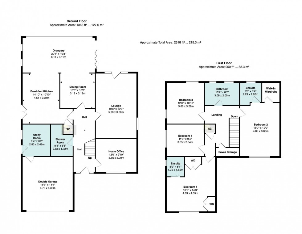 Floorplan for Barley Drive, Bramhall, SK7