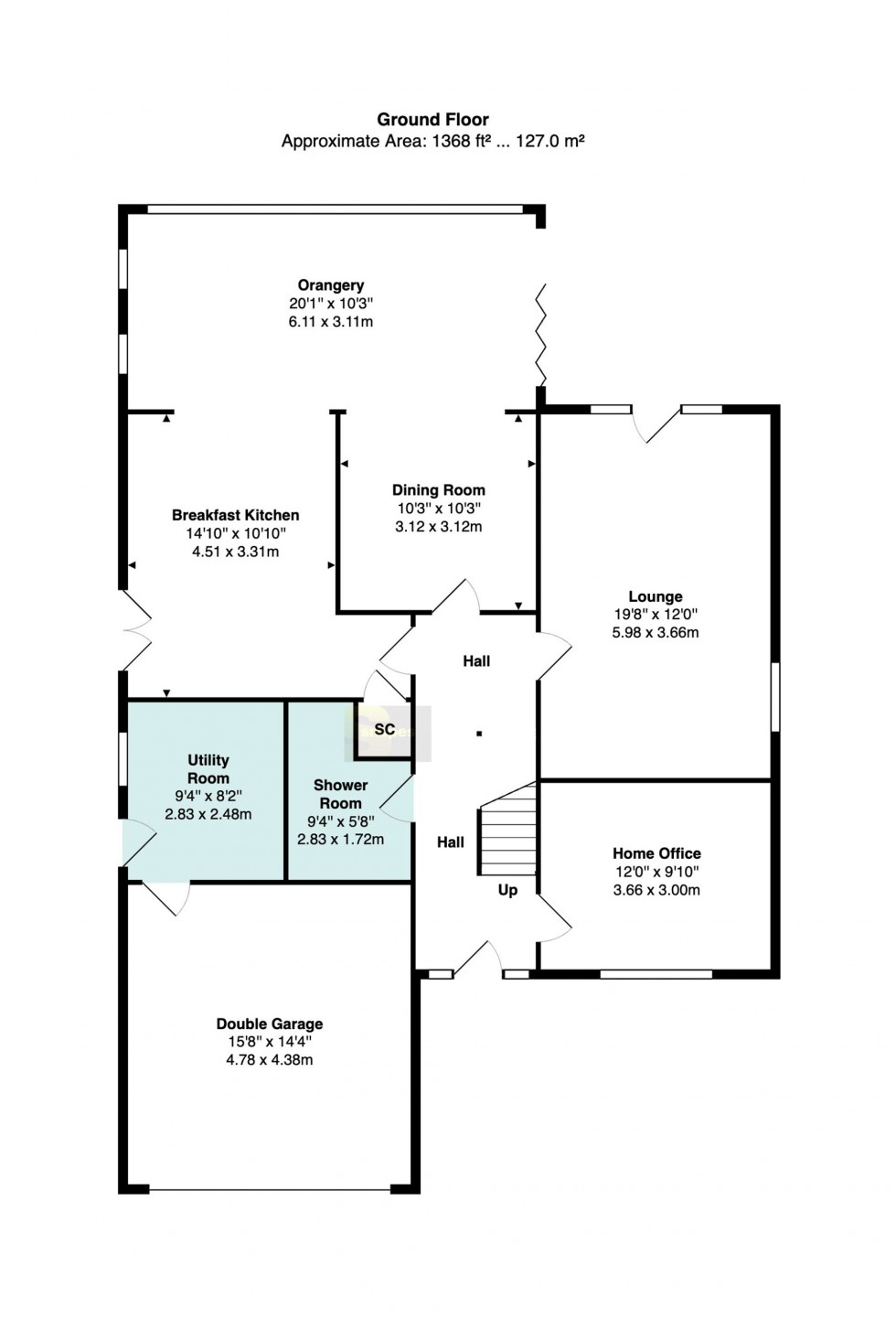 Floorplan for Barley Drive, Bramhall, SK7