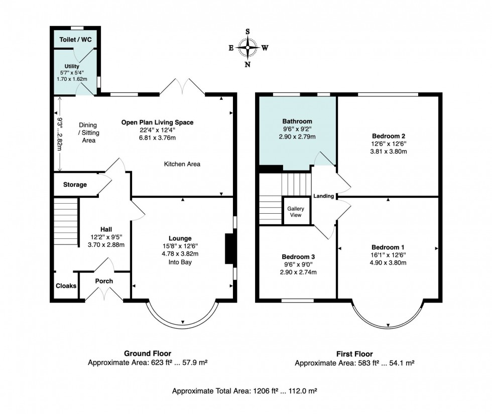 Floorplan for Dalston Drive, Bramhall, SK7