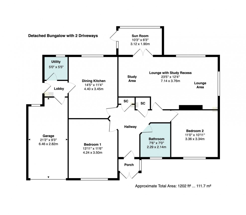 Floorplan for Ashness Drive, Bramhall, SK7