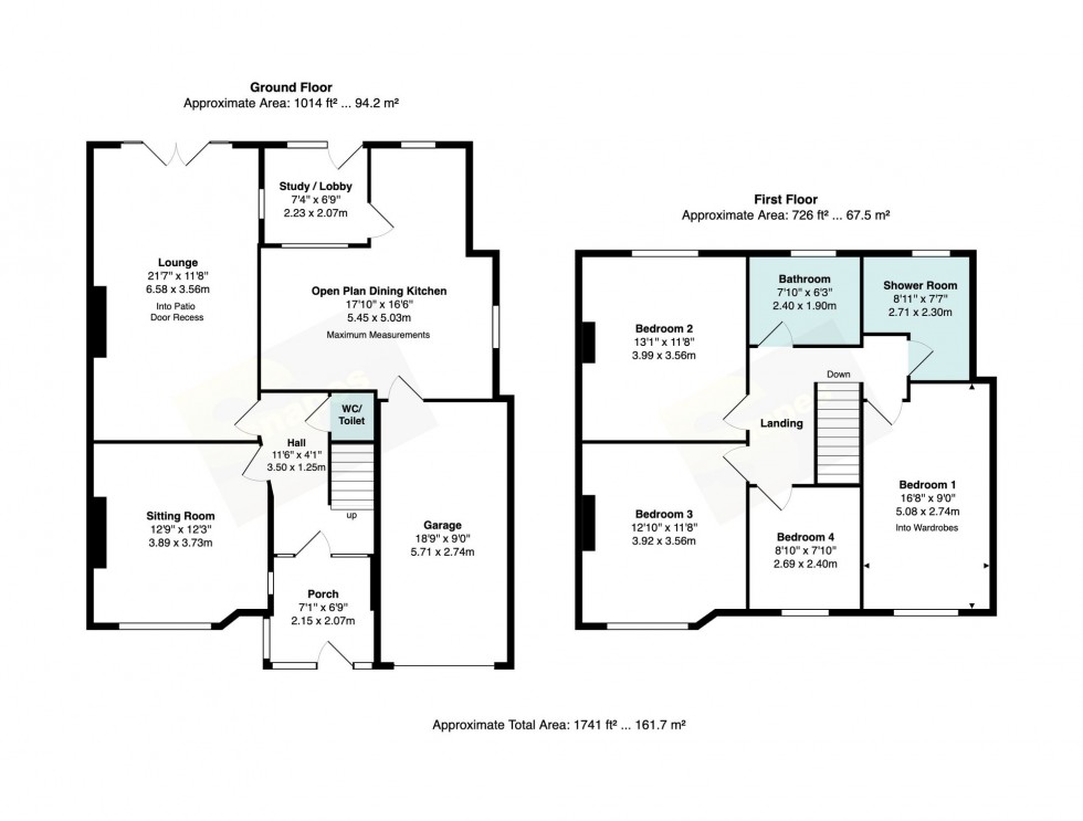 Floorplan for Acre Lane, Cheadle Hulme, SK8