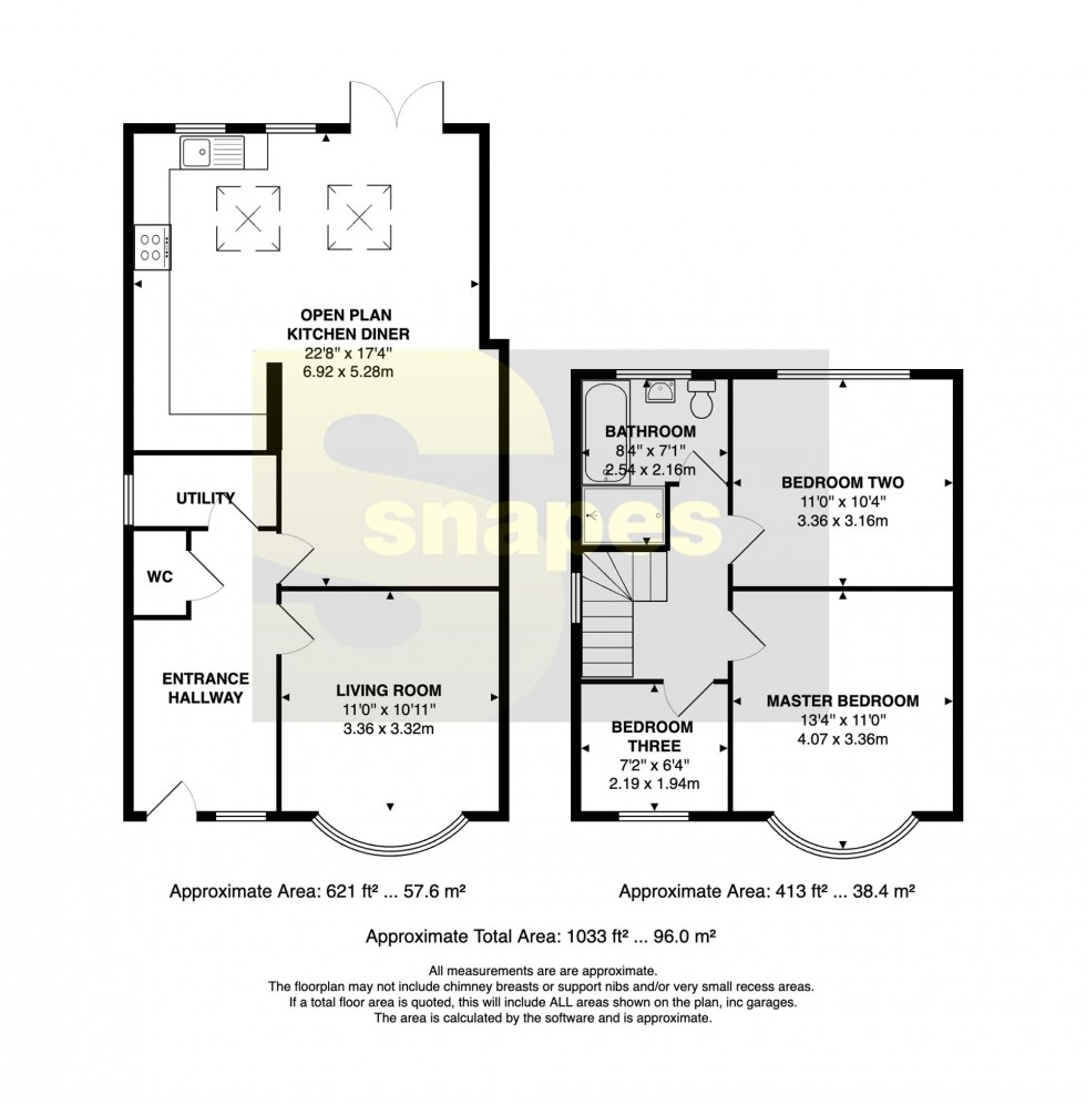 Floorplan for Lorna Road, Cheadle Hulme, SK8