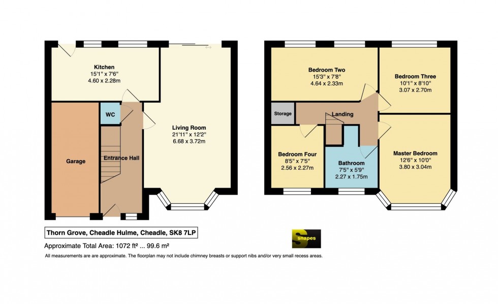 Floorplan for Thorn Grove, Cheadle Hulme, SK8
