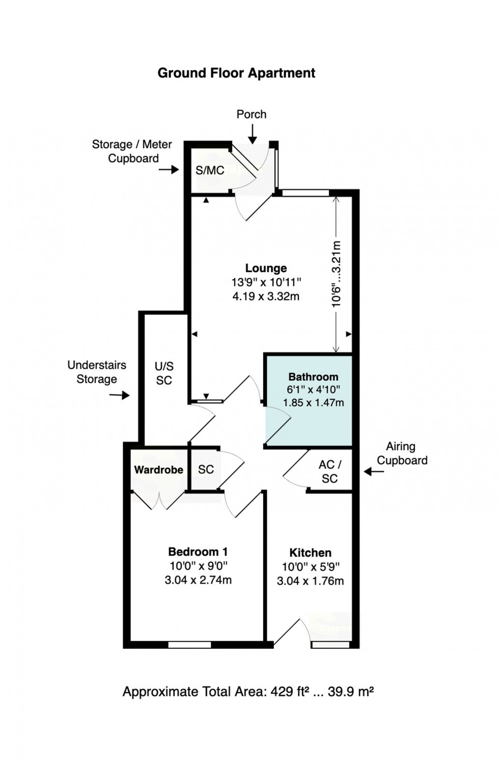 Floorplan for Brent Moor Road, Bramhall, SK7