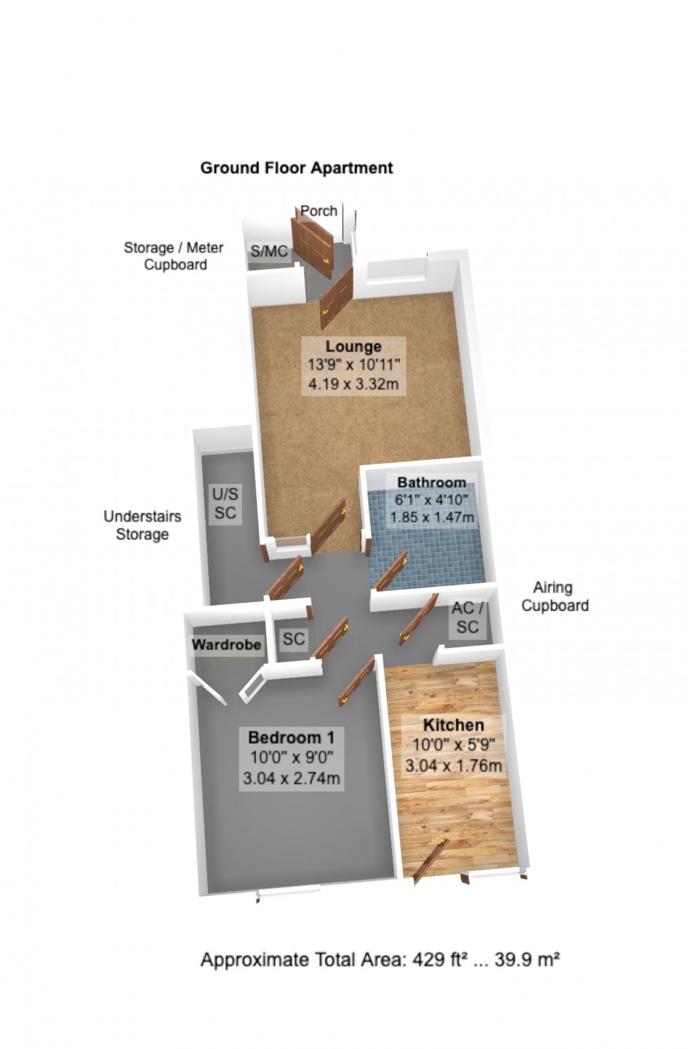 Floorplan for Brent Moor Road, Bramhall, SK7
