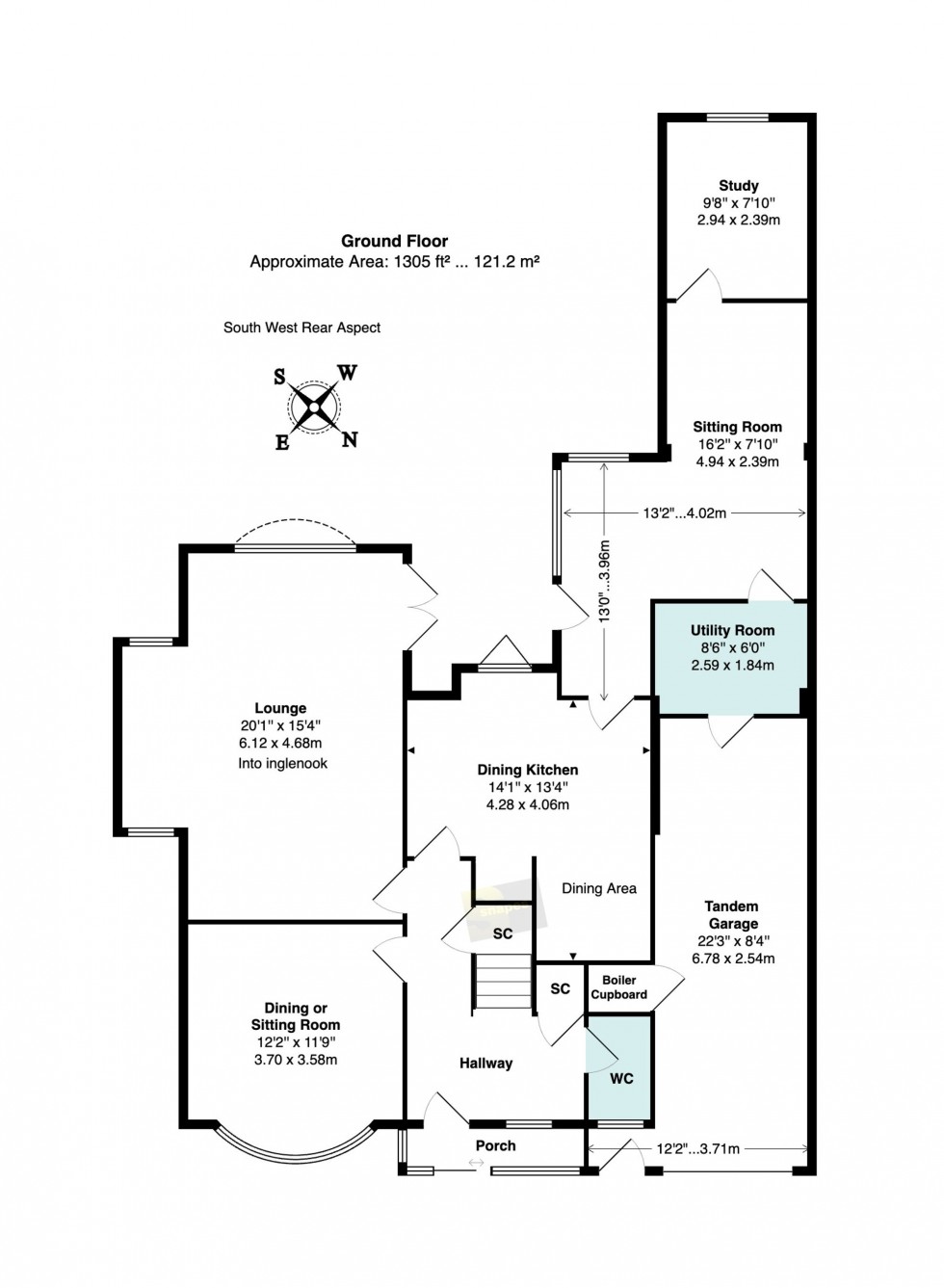 Floorplan for Jacksons Lane, Hazel Grove, SK7