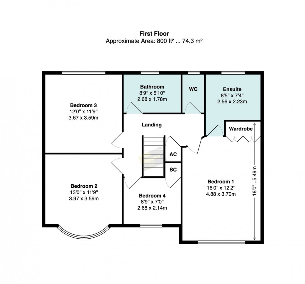 Floorplan for Jacksons Lane, Hazel Grove, SK7