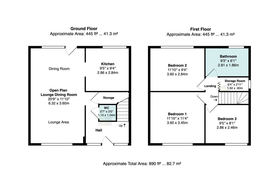 Floorplan for Midland Road, Bramhall, SK7