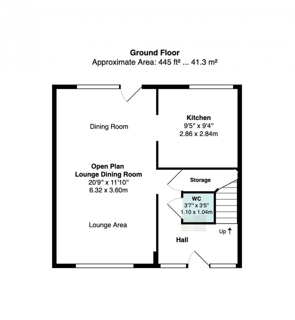 Floorplan for Midland Road, Bramhall, SK7