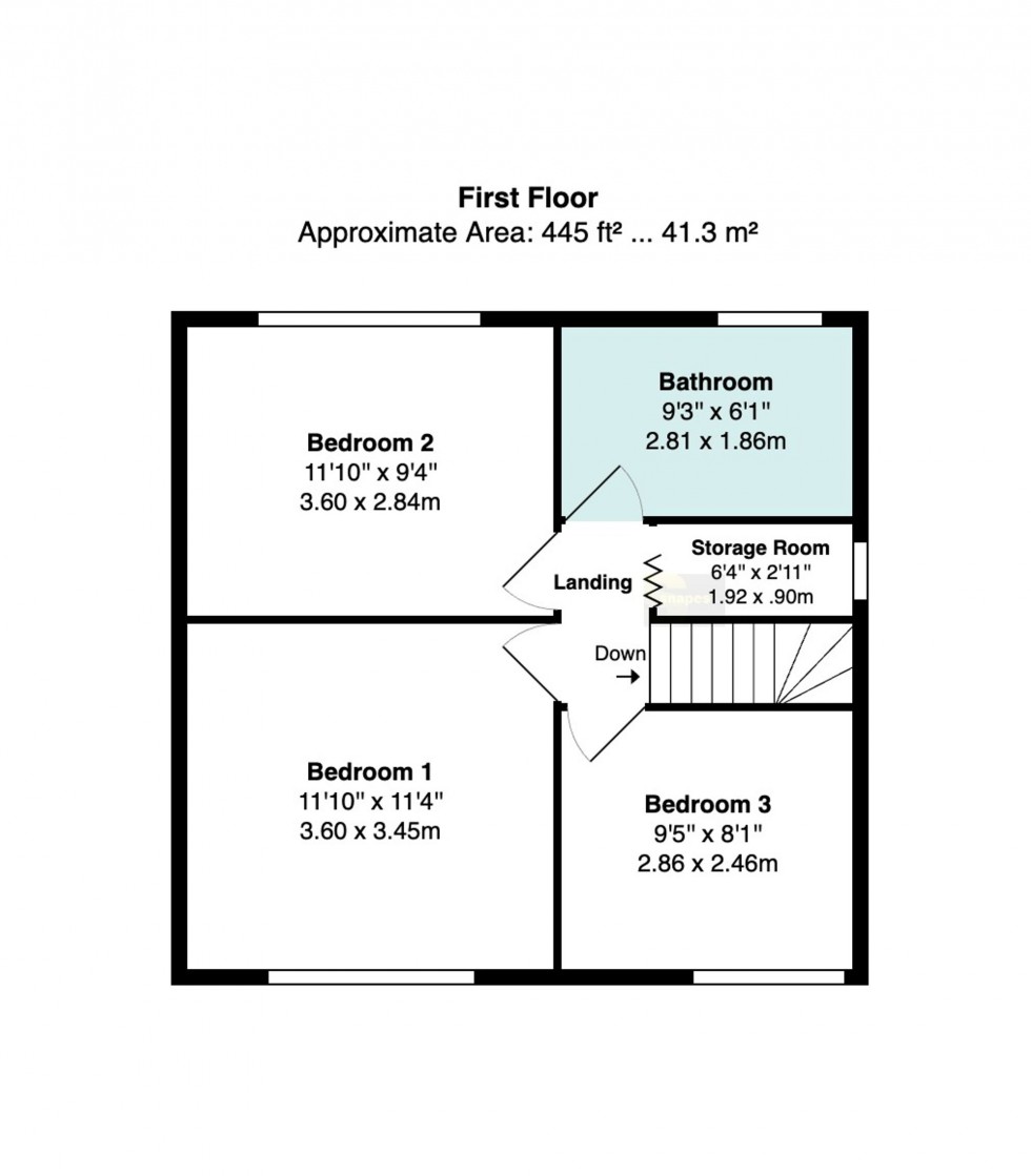 Floorplan for Midland Road, Bramhall, SK7