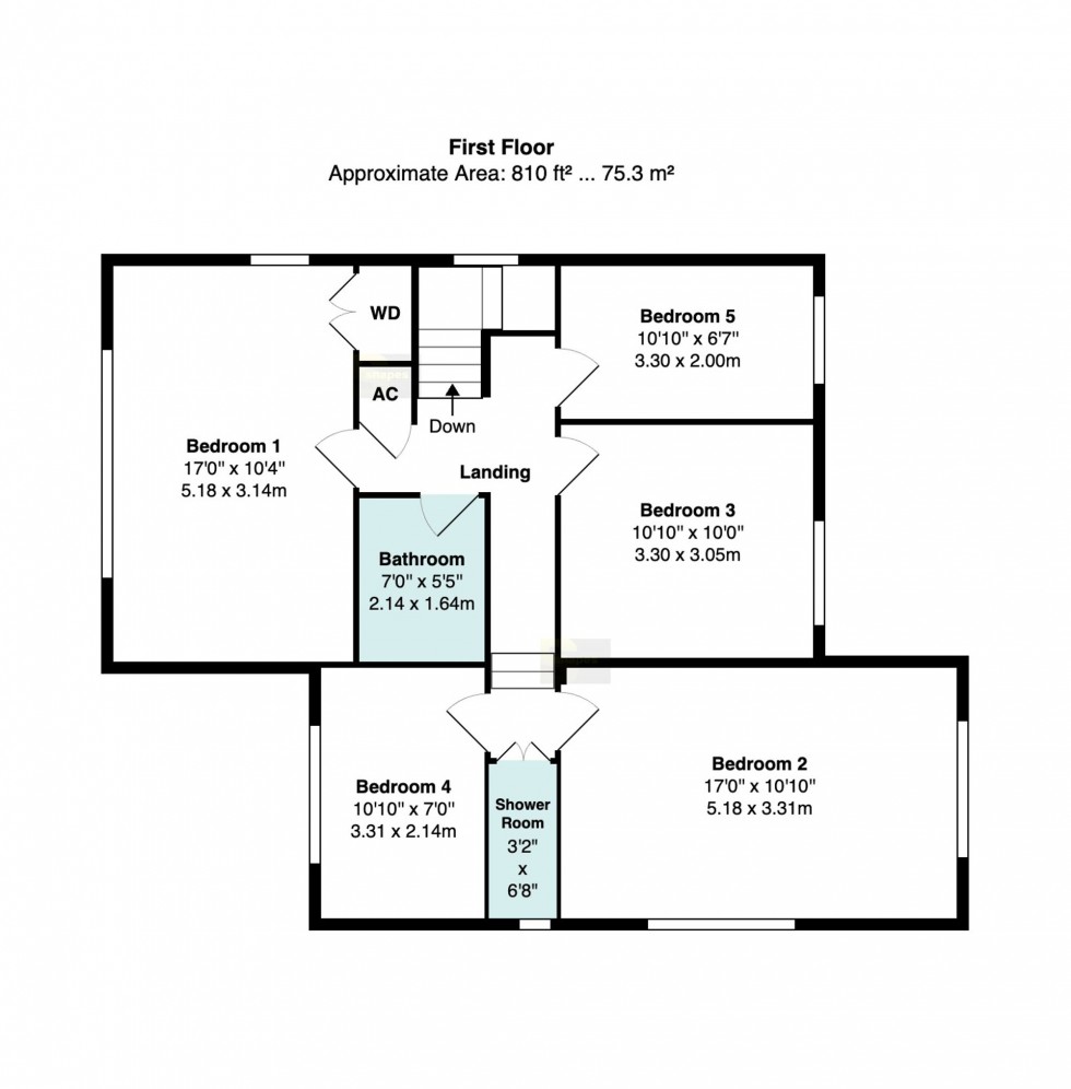 Floorplan for Eskdale Avenue, Bramhall, SK7