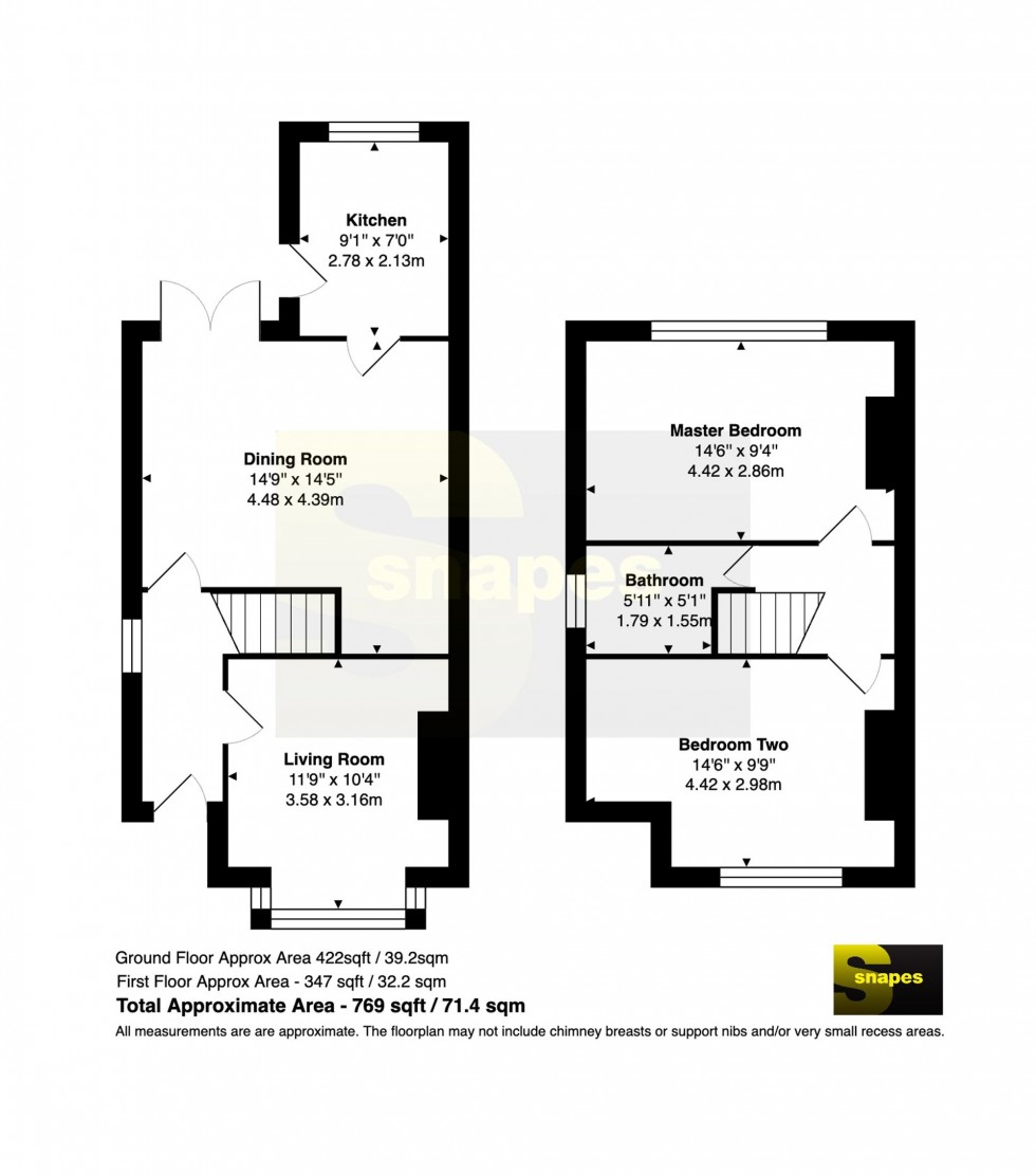 Floorplan for Jesmond Grove, Cheadle Hulme, SK8
