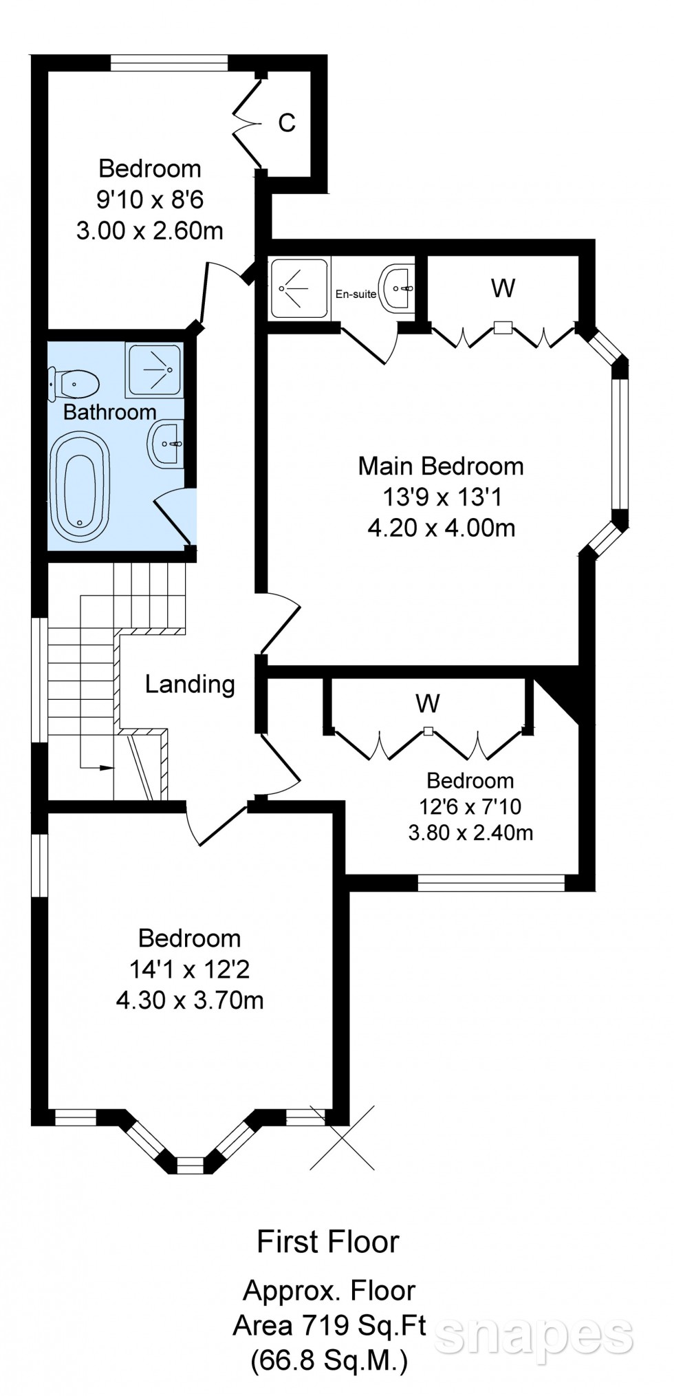 Floorplan for Grange Road, Bramhall, SK7