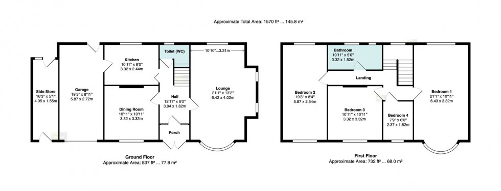 Floorplan for Ashfield Road, Stockport, SK3