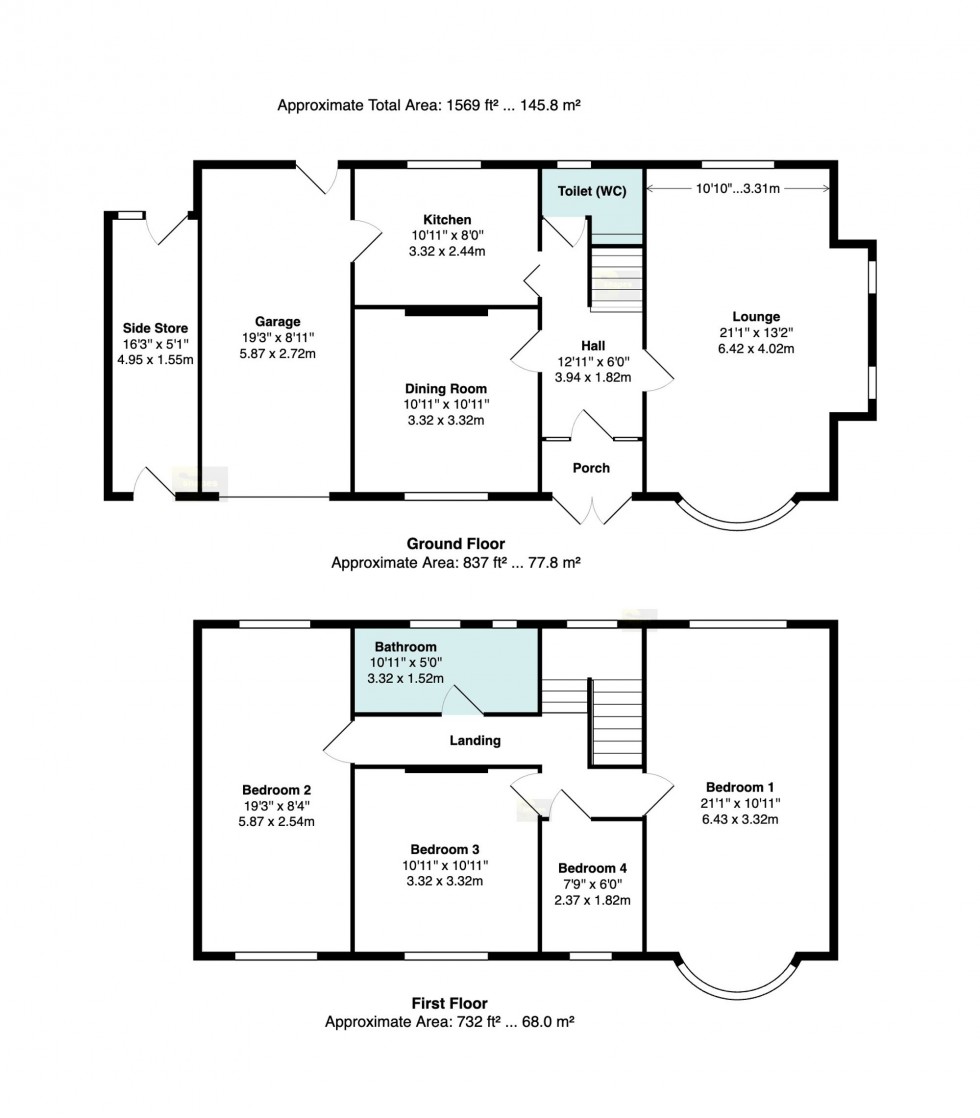 Floorplan for Ashfield Road, Stockport, SK3