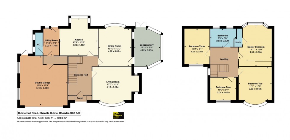 Floorplan for Hulme Hall Road, Cheadle Hulme, SK8