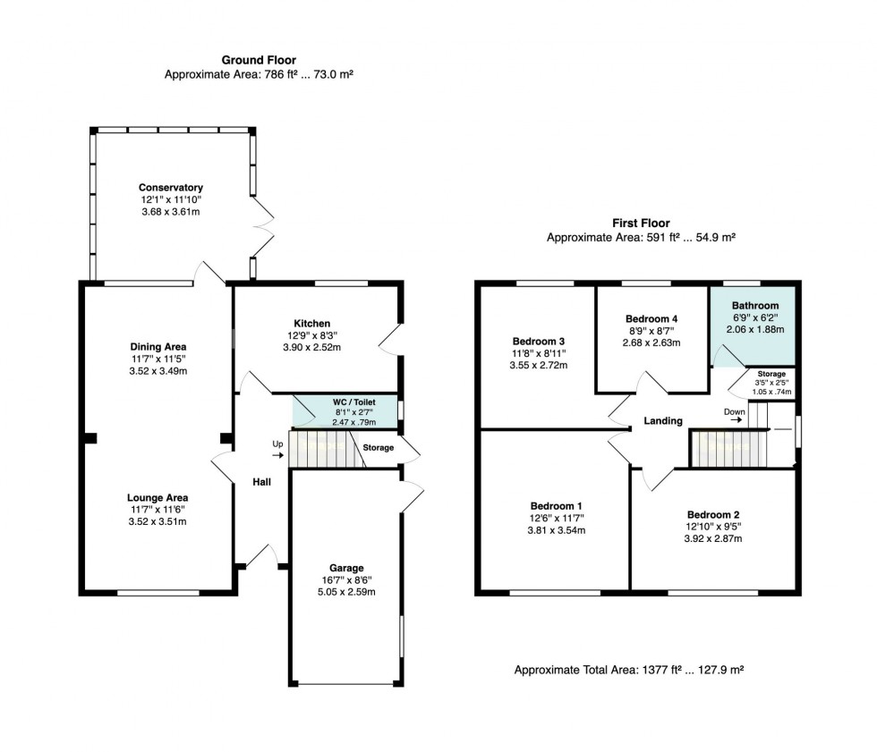 Floorplan for Dairyground Road, Bramhall, SK7