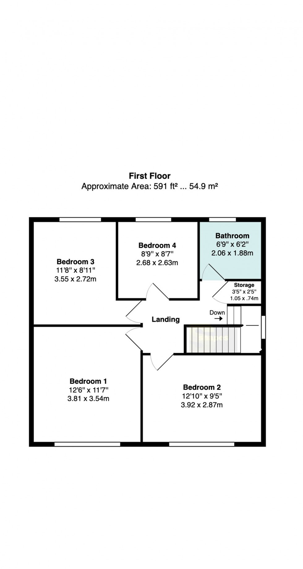 Floorplan for Dairyground Road, Bramhall, SK7
