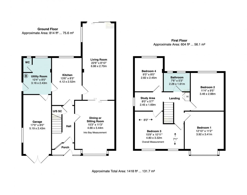 Floorplan for Adelaide Road, Bramhall, SK7