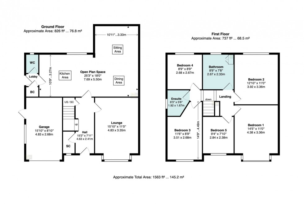 Floorplan for Adelaide Road, Bramhall, SK7