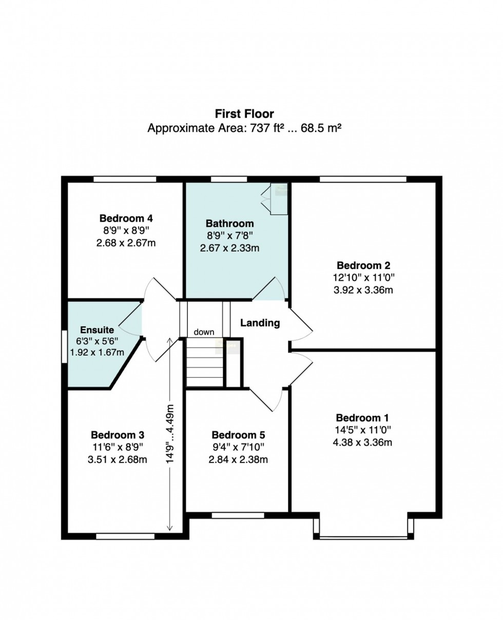 Floorplan for Adelaide Road, Bramhall, SK7