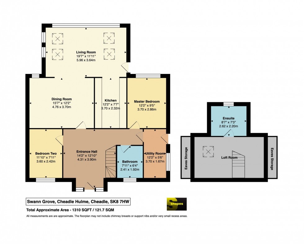 Floorplan for Swann Grove, Cheadle Hulme, SK8