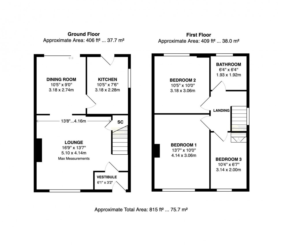 Floorplan for Yew Tree Park Road, Cheadle Hulme, SK8