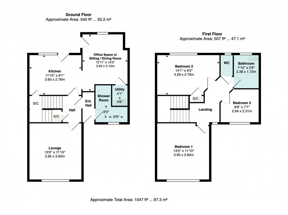 Floorplan for Lucerne Road, Bramhall, SK7