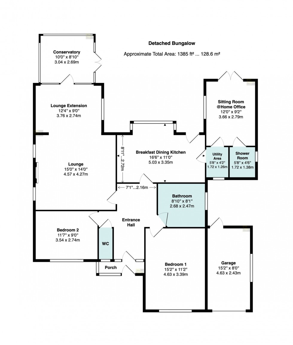 Floorplan for Larchway, Bramhall, SK7