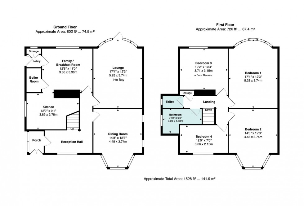 Floorplan for Broadoak Road, Bramhall, SK7