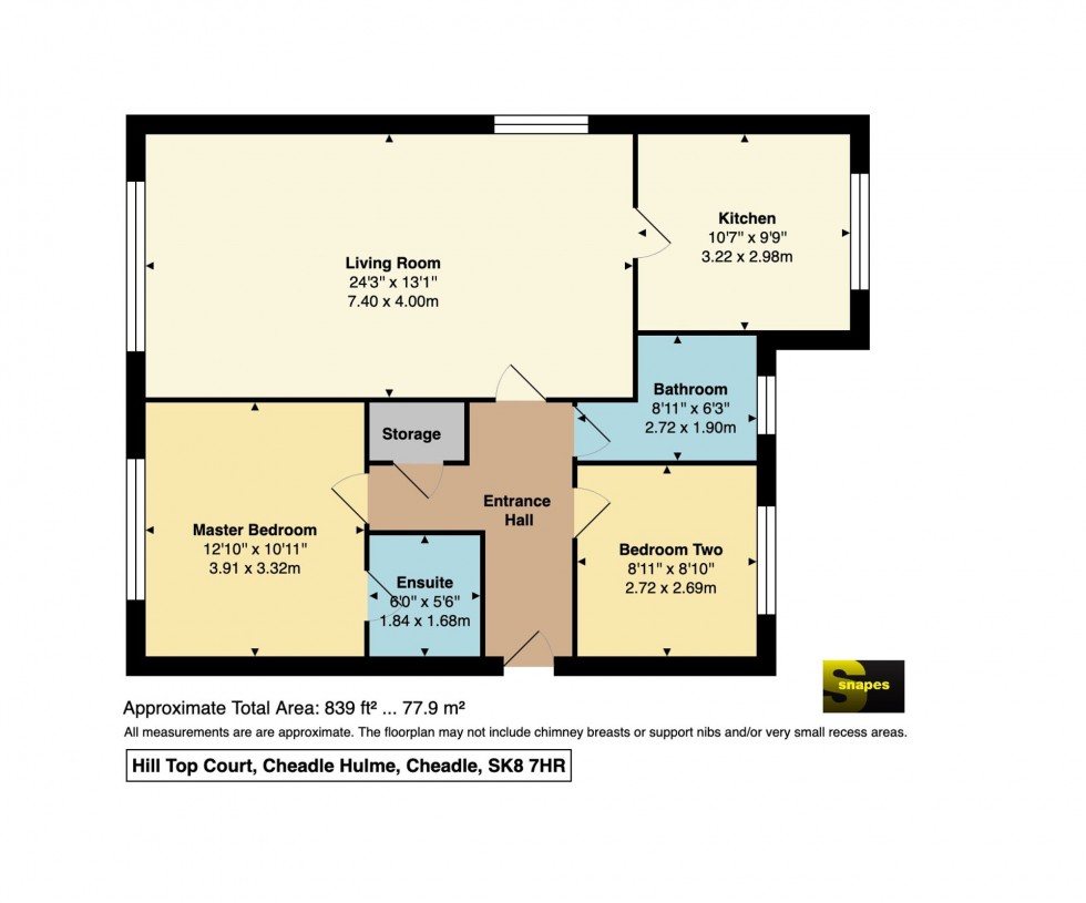 Floorplan for Swann Lane, Cheadle Hulme, SK8