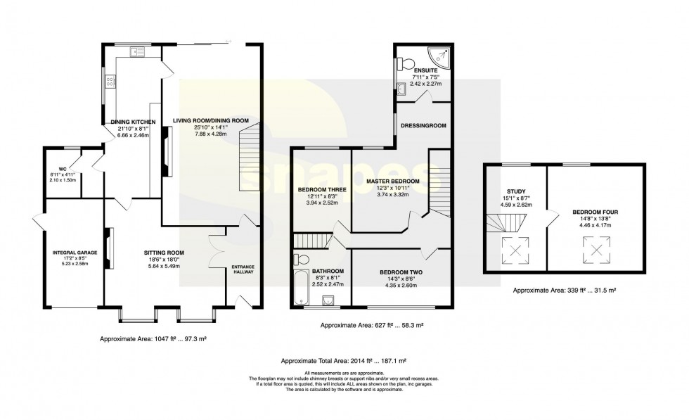 Floorplan for Grove Lane, Cheadle Hulme, SK8