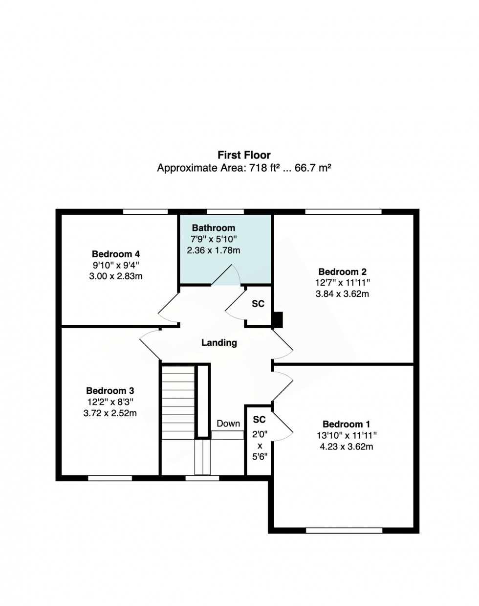 Floorplan for Acre Lane, Cheadle Hulme, SK8