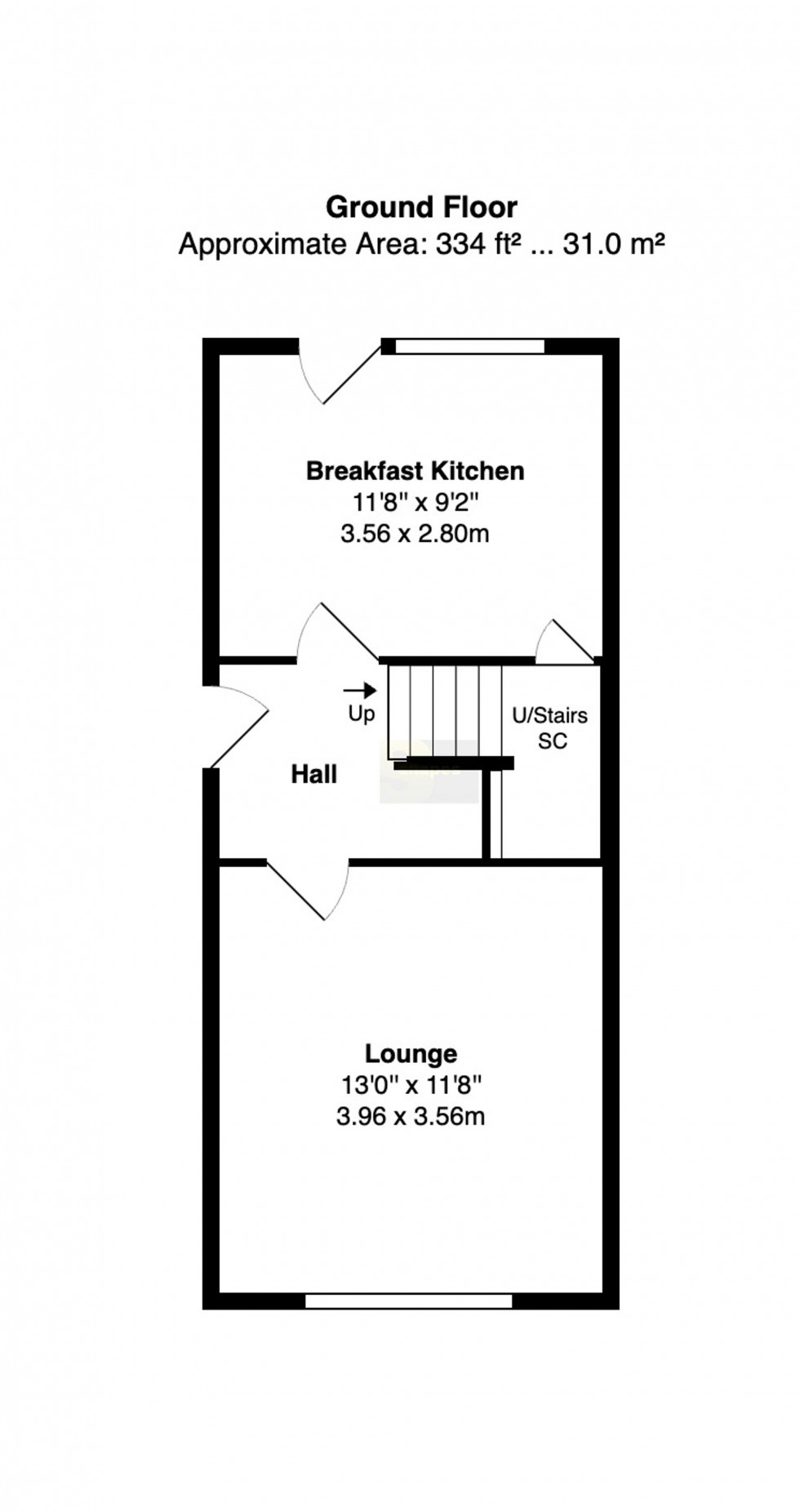 Floorplan for Geneva Road, Bramhall, SK7