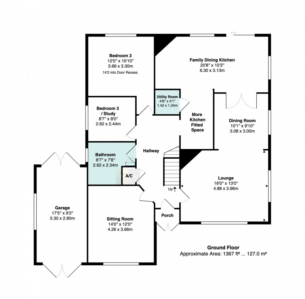 Floorplan for Ladybrook Road, Bramhall, SK7