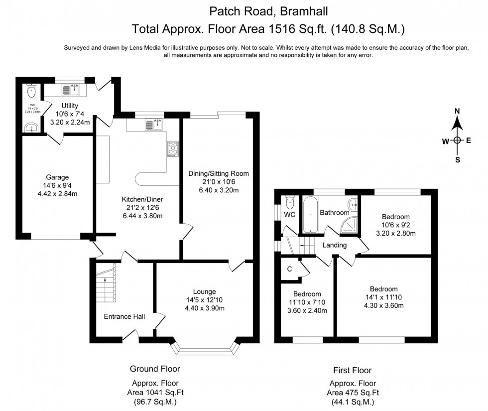 Floorplan for Patch Lane, Bramhall, SK7