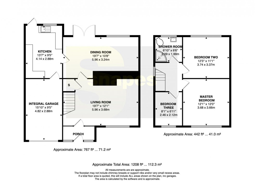 Floorplan for Rowan Drive, Cheadle Hulme, SK8
