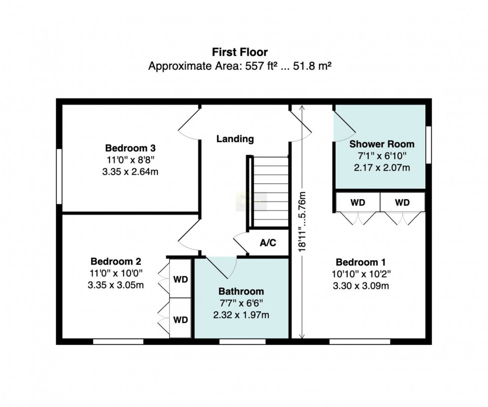 Floorplan for Richards Street, Woodford, SK7